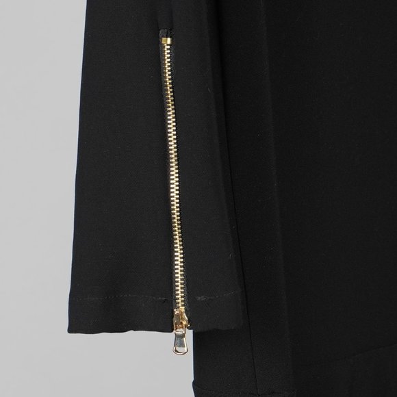 B. Yu Black Midi Dress Size S - Picture 5 of 9